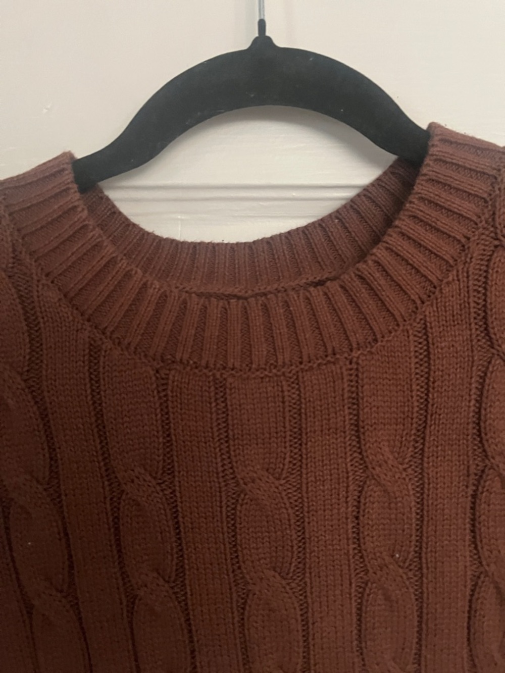 Forever 21 Brown Ribbed Knit Sweater - Picture 5 of 6